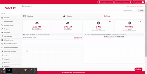 cadastro no hotspot via portal cativo wifi