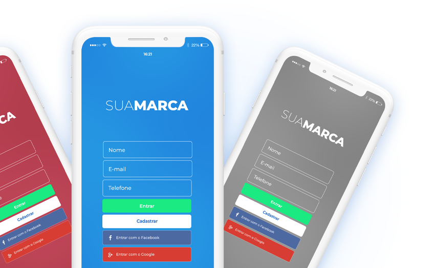 tela de autenticação wi-fi