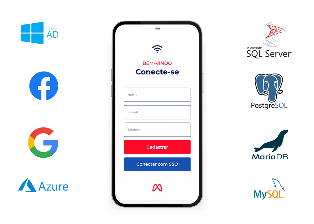 Captive portal SSO wifi
